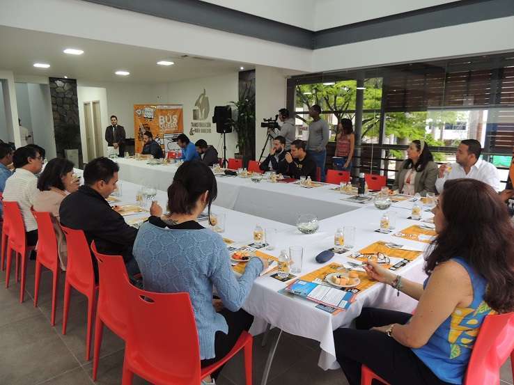 Desayunando con empresarios en la USC