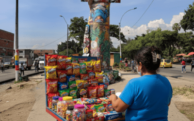 María Isabel Amador, la mujer que se levanta como el ave Fénix en las calles de Cali.
