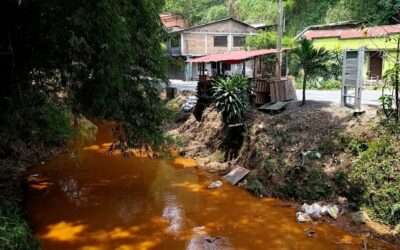 El río Aguacatal agoniza esperando el plan de choque.