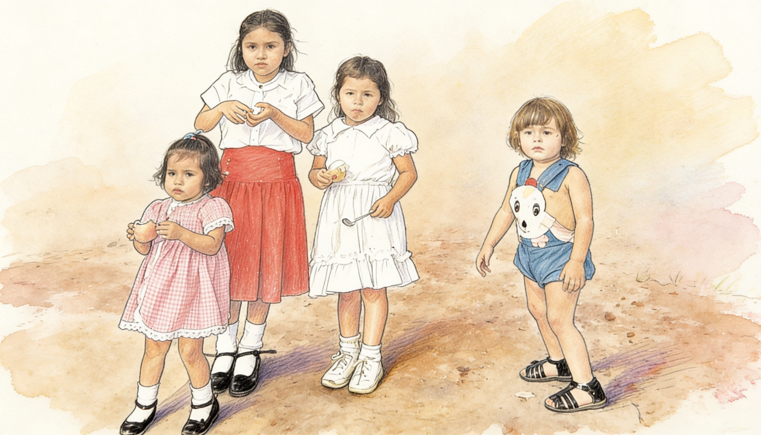 Antes de la guerra, la infancia transcurría entre juegos simples y rutinas que hoy solo sobreviven en la memoria.
